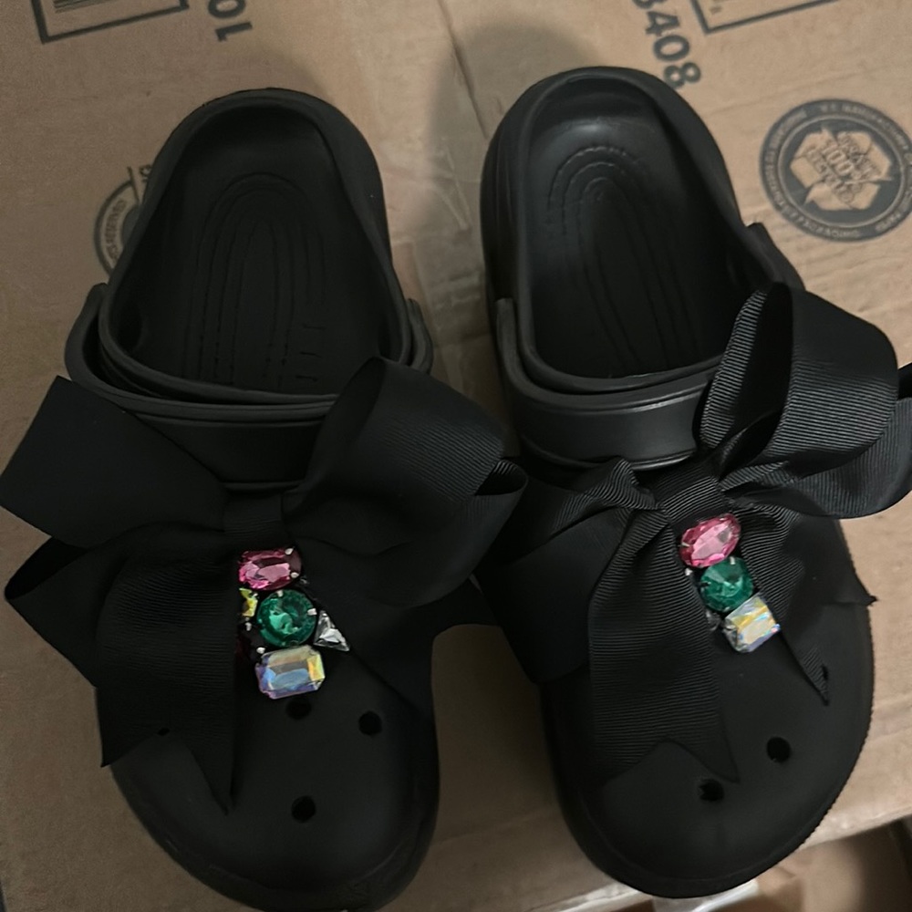Platform Crocs
